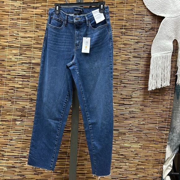 Calvin Klein Jeans Raw-Hem High-Rise‎ Jeans Size 29 - Picture 2 of 3